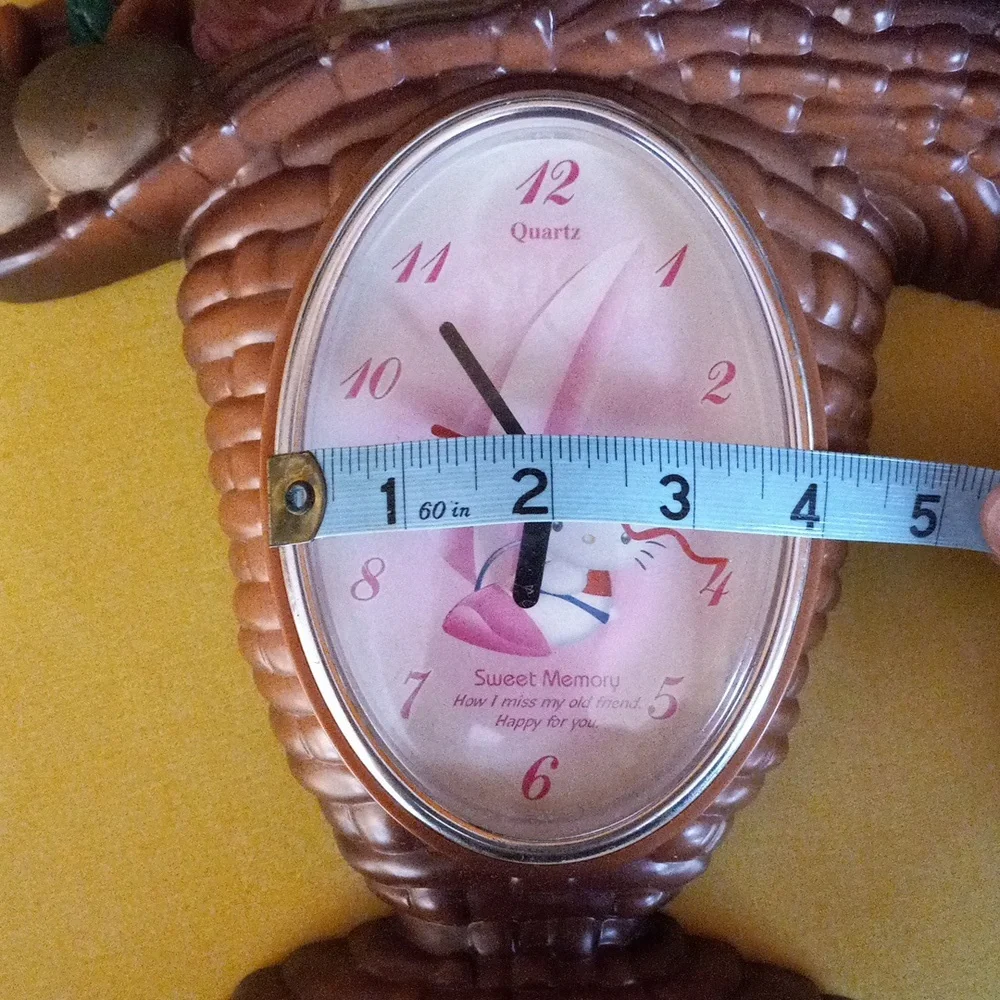 Sanrio Hello Kitty Quartz Musical Wall Vintage Clock